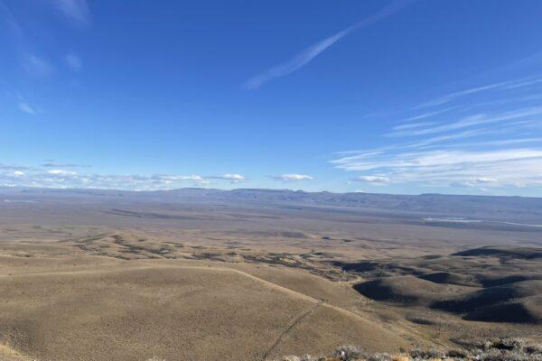 Riding South, into a wilderness and the desert