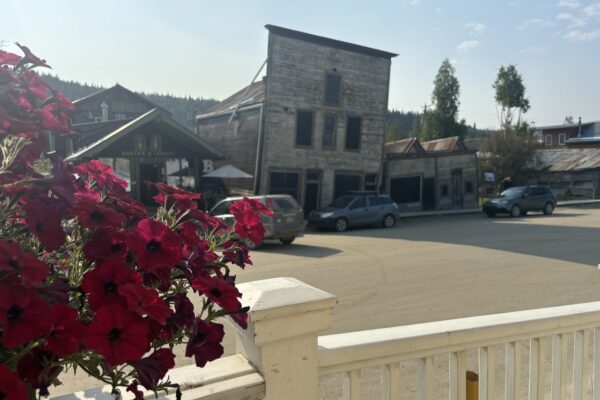 Dawson City, a gold rush town in the late 1800’s